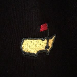 Official Masters Tech Polo Black Medium